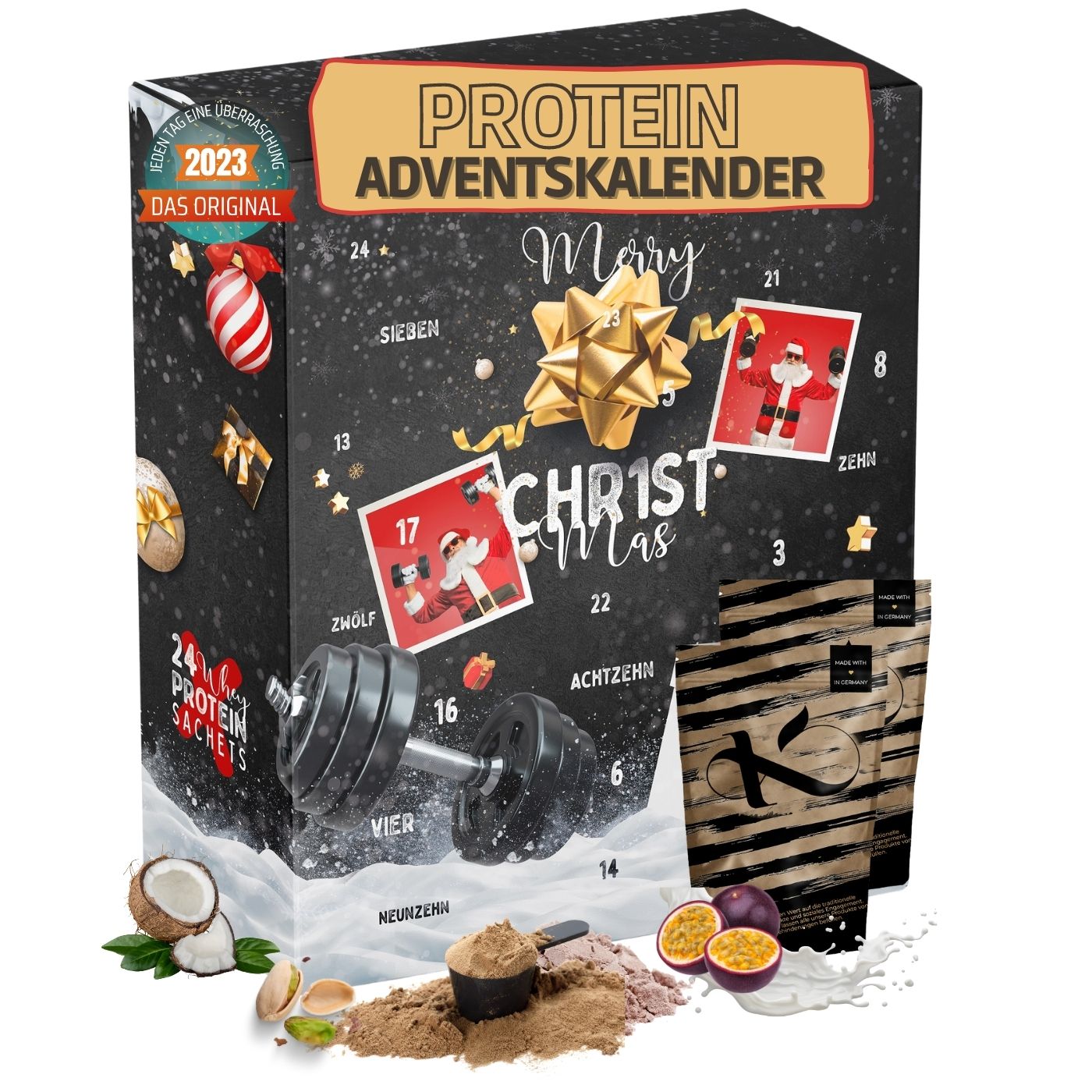Protein Adventskalender 2024