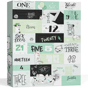 BOXILAND® Katzen-Adventskalender 2026 – 24 Katzensnacks Leckerli 16 Sorten