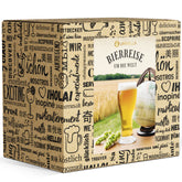 BOXILAND® Bier Geschenk Probierset [INKL. BIER-BROSCHÜRE] – Bier Set Bier Tasting – Bier Probierset besonderes Bier – Biertasting Bier Geschenke für Männer – Geschenk Biere aus aller Welt (6 × 0,33l)