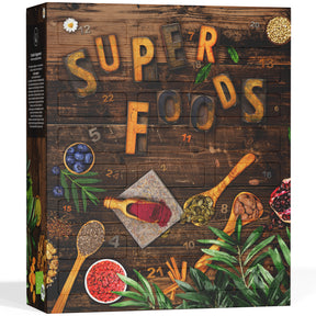 BOXILAND® Superfood Adventskalender 2026 Bio 24 Sorten Acai Chia Spirulina