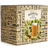 BOXILAND® Bier Geschenk Probierset [INKL. BIER-BROSCHÜRE] – Bier Set Bier Tasting – Bier Probierset besonderes Bier – Biertasting Bier Geschenke für Männer – Geschenk Biere aus Deutschland (6 × 0,33l)
