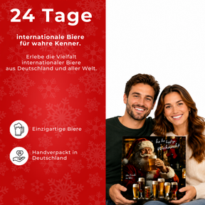 BOXILAND® Bier Adventskalender 2026 – 24 Biere international 0,33 l Bierset