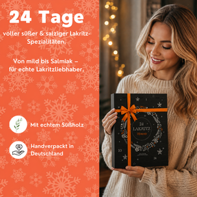BOXILAND® Lakritz Adventskalender 2026 mit 24 Sorten süß & salzig
