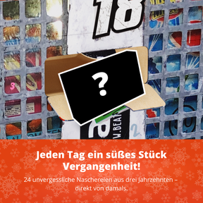 BOXILAND® Nostalgie Adventskalender 2026 mit 24 Retro-Süßigkeiten Klassiker