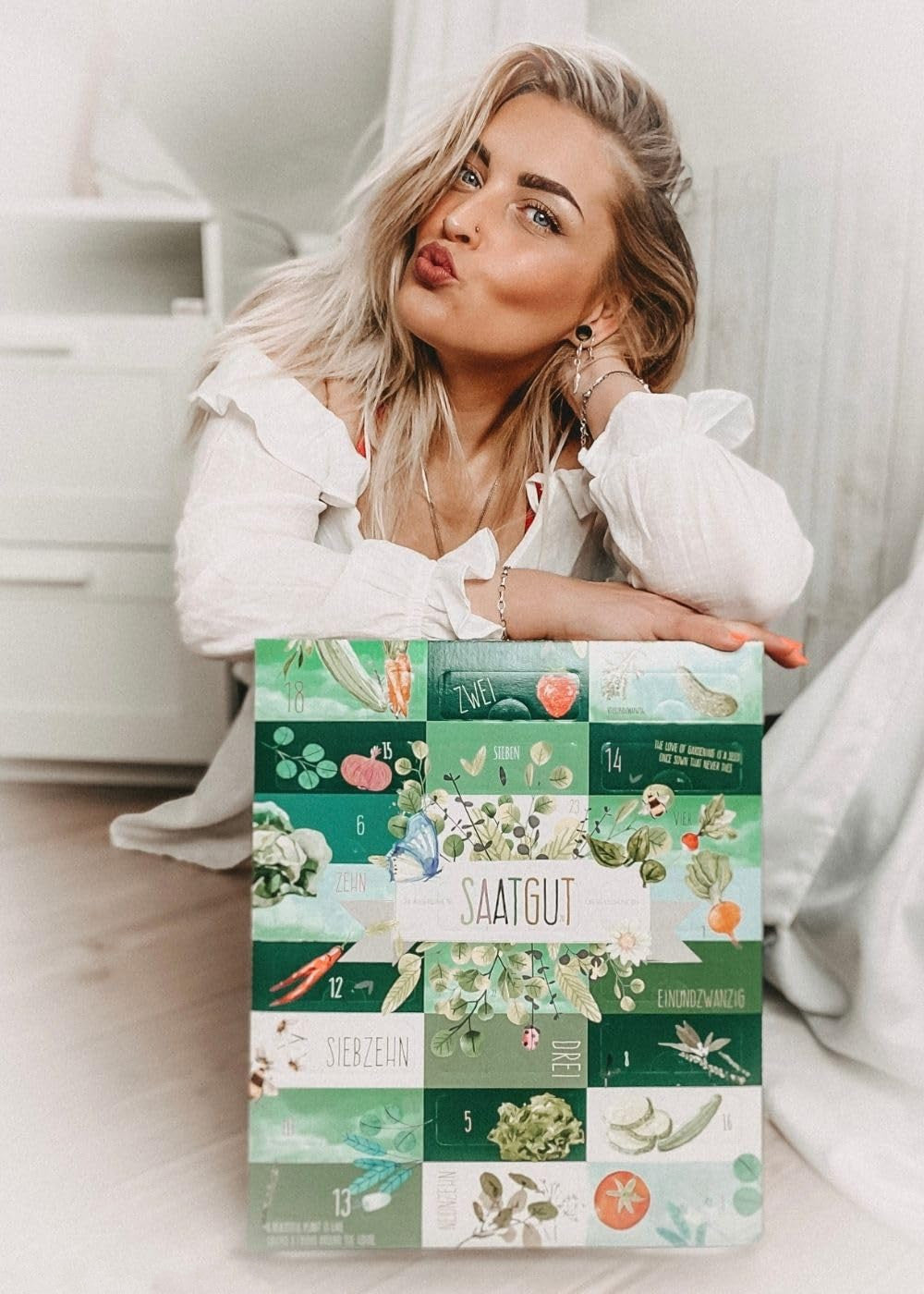 BOXILAND® Saatgut Adventskalender 2025 [24 SORTEN GEMÜSE, KRÄUTER, OBST] – Adventskalender 2025 Saatgut Garten – Adventskalender Samen 2025 Pflanzen – Adventskalender für Gartenfreunde und Gärtner