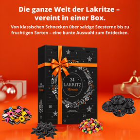 BOXILAND® Lakritz Adventskalender 2026 mit 24 Sorten süß & salzig