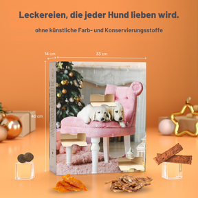 BOXILAND® Hunde-Adventskalender 2026 – 24 Hundesnacks Leckerli