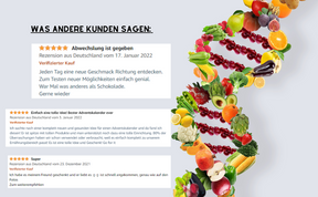 Adventskalender 2024 mit gesunden Snacks