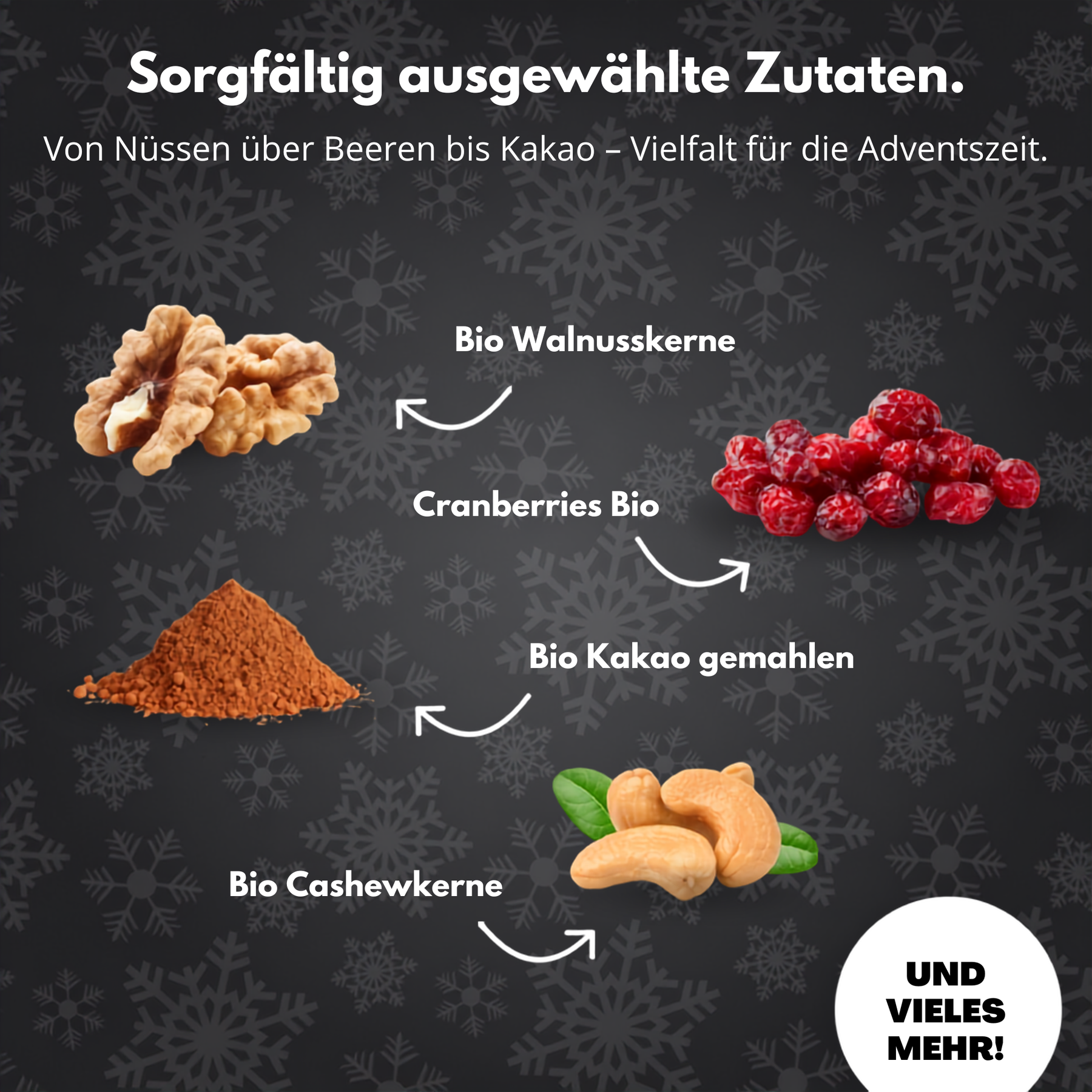 BOXILAND® Gesund durch den Winter Adventskalender 2026 Bio Kräutertee Nüsse