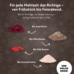 BOXILAND® Superfood Adventskalender 2026 Bio 24 Sorten Acai Chia Spirulina