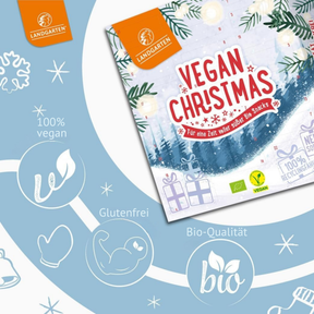BOXILAND® Vegan Christmas Adventskalender 2026 – 24 vegane Bio-Schokosnacks