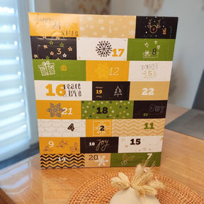 Adventskalender 2024 mit gesunden Snacks