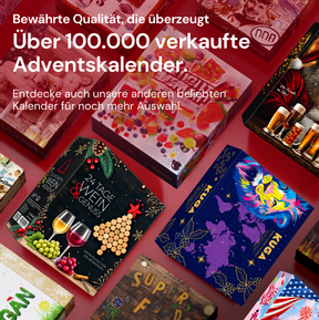 BOXILAND® Wein Adventskalender 2026 – 24 Weine 0,25 l Rotwein Weißwein Rosé