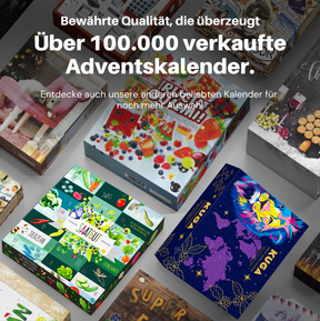 BOXILAND® Saatgut Adventskalender 2026 – 24 Sorten Gemüse Kräuter Obst