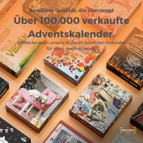 BOXILAND® Hunde-Adventskalender 2026 – 24 Hundesnacks Leckerli