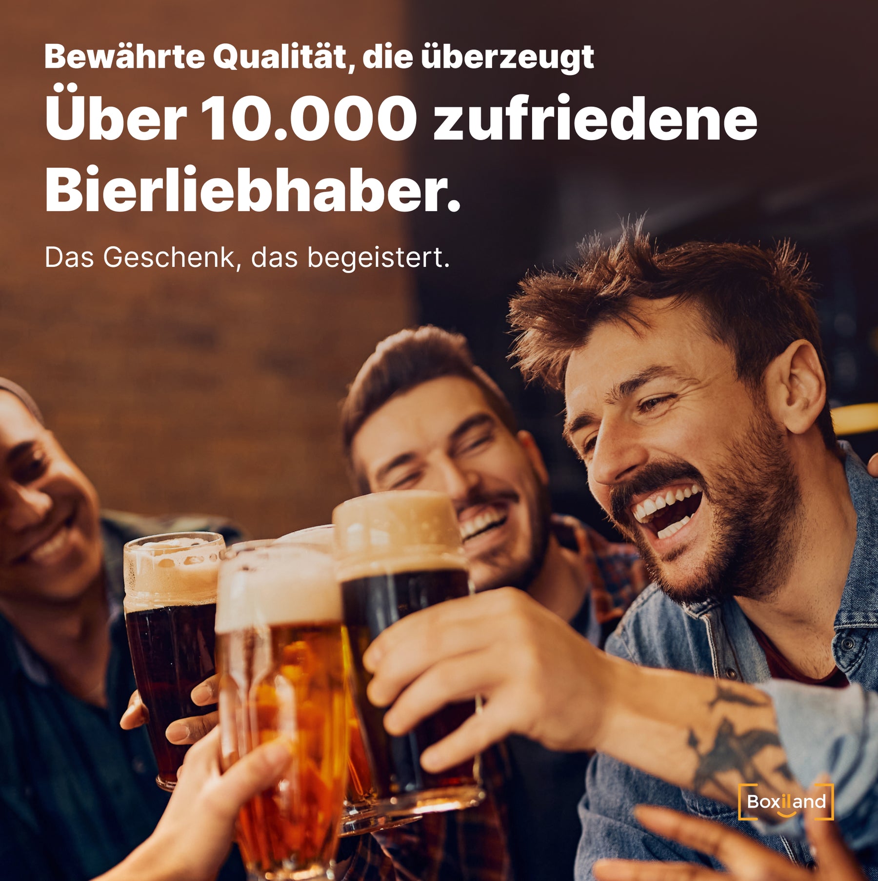 BOXILAND® Bier Geschenk Probierset [INKL. BIER-BROSCHÜRE] – Bier Set Bier Tasting – Bier Probierset besonderes Bier – Biertasting Bier Geschenke für Männer – Geschenk Biere aus aller Welt (6 × 0,33l)