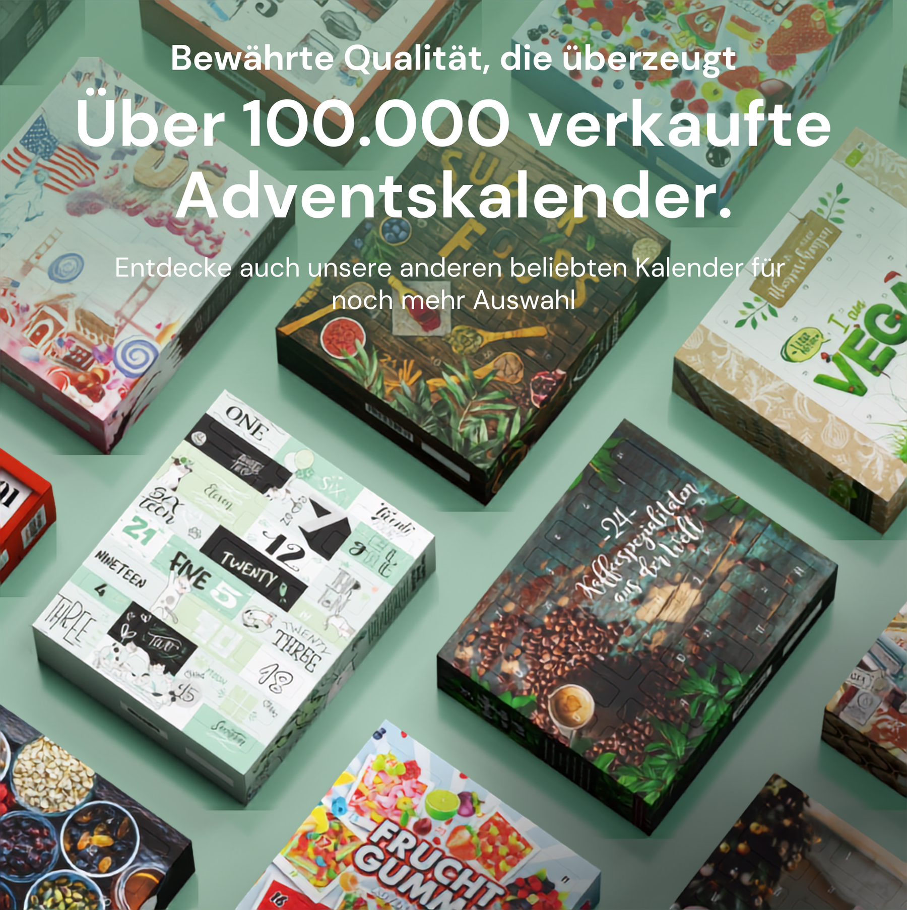 BOXILAND® Katzen-Adventskalender 2026 – 24 Katzensnacks Leckerli 16 Sorten