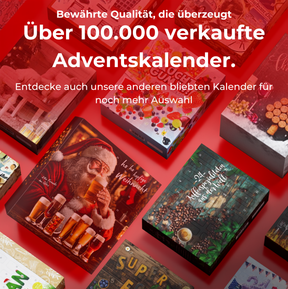 BOXILAND® Bier Adventskalender 2026 – 24 Biere international 0,33 l Bierset