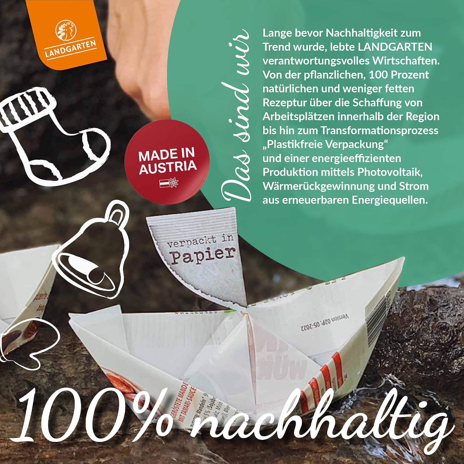 Merry Fitness Adventskalender 2026 mit 24 herzhaften Bio-Snacks vegan Nüsse