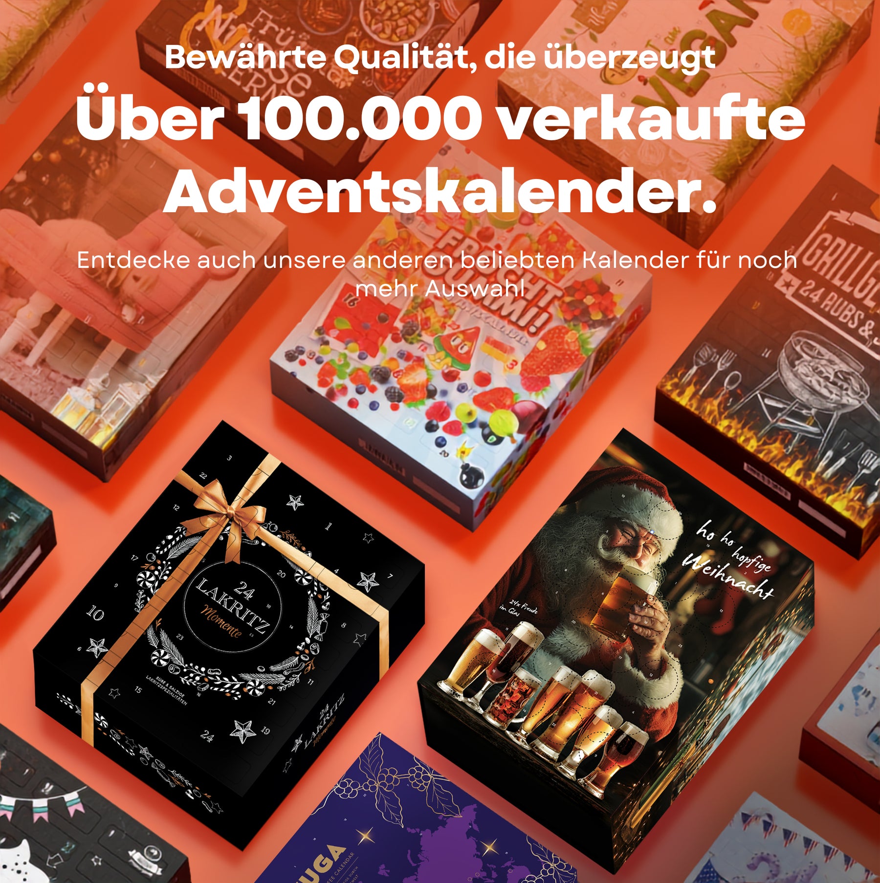 BOXILAND® Lakritz Adventskalender 2026 mit 24 Sorten süß & salzig