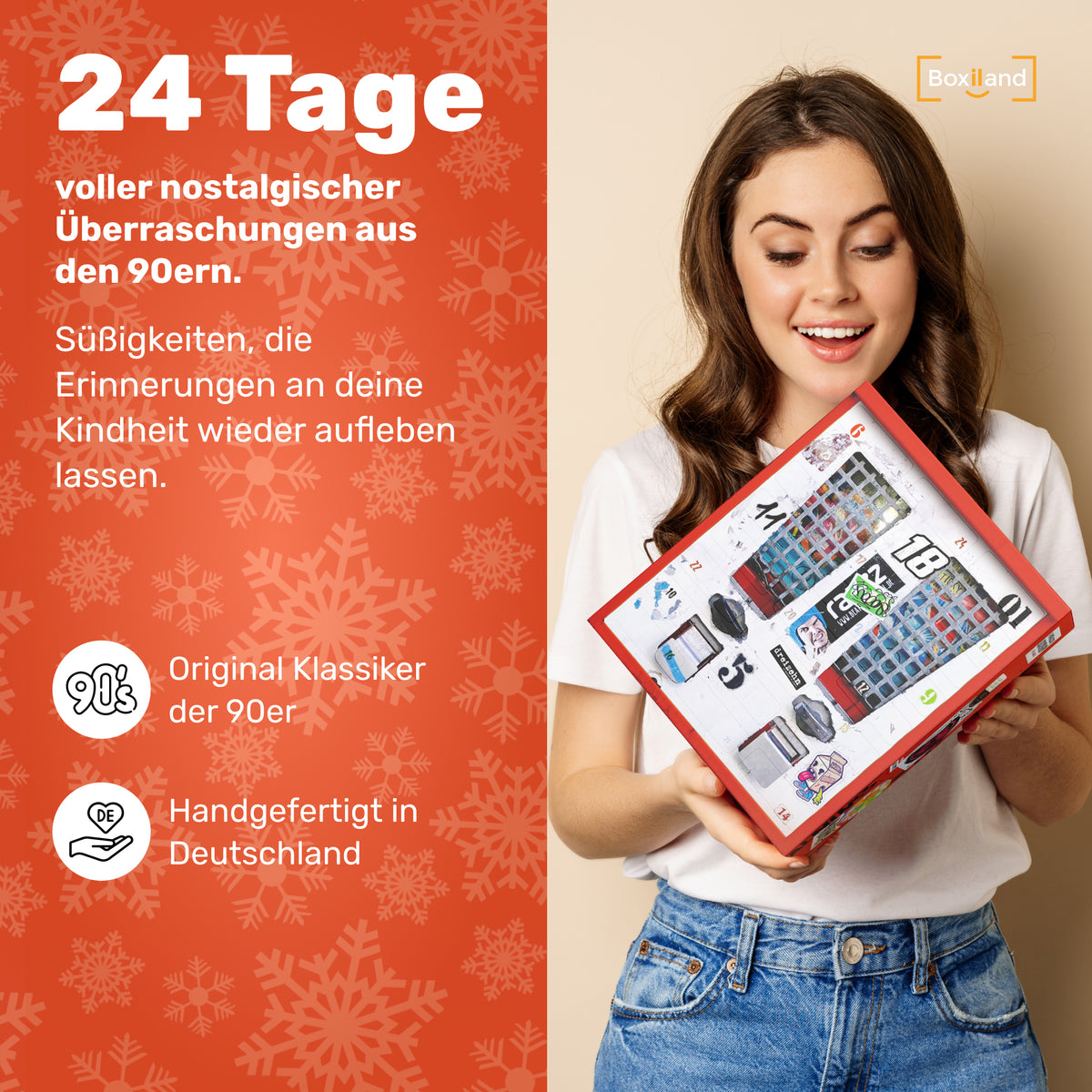 Nostalgie Adventskalender Süßigkeiten 2024