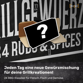 BIO BBQ Grillgewürz Adventskalender