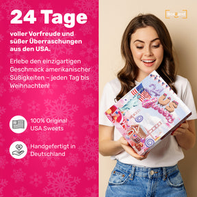 US Süßigkeiten Adventskalender 2024
