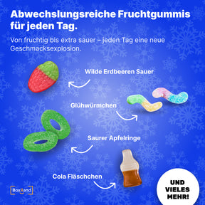 Adventskalender 2024 Gummibärchen
